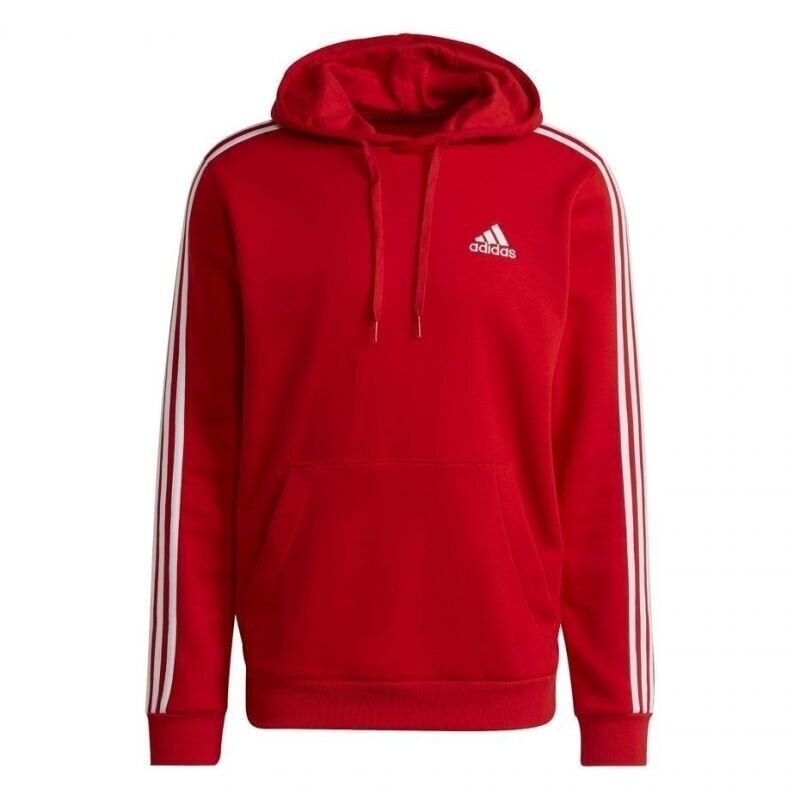 Miesten urheilupusero Adidas Essentials Fleece GU2523, punainen hinta ja tiedot | Miesten urheiluvaatteet | hobbyhall.fi