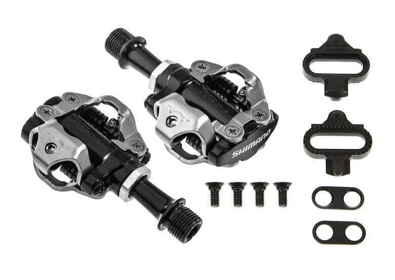 Polkimet Shimano SPD w/ Cleat SM-SH51 PD-M540 Musta hinta ja tiedot | Muut polkupyörän varaosat | hobbyhall.fi