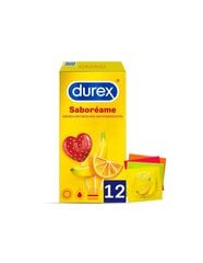 DUREX SABOREAM 12 YKSIKKÖÄ hinta ja tiedot | Kondomit | hobbyhall.fi