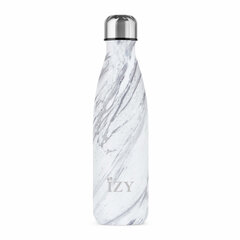 Thermo pullo IZY Bottle, 500ml, Marble White hinta ja tiedot | Termoskannut ja termosmukit | hobbyhall.fi