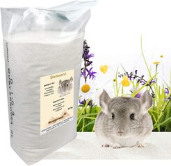 25 kg Samore Chinchillasand Chinchilla Sand Badesand Hochrein Samtweich hinta ja tiedot | Pieneläinten heinät ja kuivikkeet | hobbyhall.fi