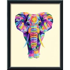 Maalaa numerosarja Ravensburger CreArt Elephant hinta ja tiedot | Maalaa numeroiden mukaan | hobbyhall.fi