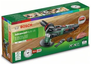 Akkukäyttöinen monitoimityökalu Bosch AdvancedMulti 18 (ilman akkua ja latauslaitetta) hinta ja tiedot | Hiomakoneet | hobbyhall.fi