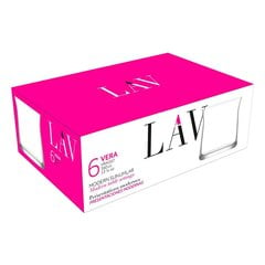 LAV lasisetti Vera, 360 ml, 6 kpl. hinta ja tiedot | Lasit, mukit ja kannut | hobbyhall.fi