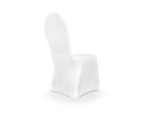 Elastinen tuolinpäällinen, 200 g, valkoinen, 50 kpl. hinta ja tiedot | Huonekalujen päälliset | hobbyhall.fi