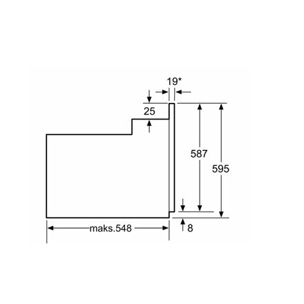 Bosch HBF133BA0 hinta ja tiedot | Erillisuunit | hobbyhall.fi