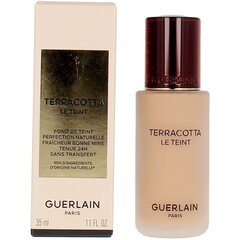 Nestemäinen meikkivoide Guerlain Terracotta Le Teint, 3W Warm, 30 ml hinta ja tiedot | Meikkivoiteet ja puuterit | hobbyhall.fi