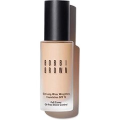 Meikkipohja Bobbi Brown Ladies Skin Long Wear Weightless Foundation SPF 15 Beige Nude, 30 ml hinta ja tiedot | Bobbi Brown Hajuvedet ja kosmetiikka | hobbyhall.fi