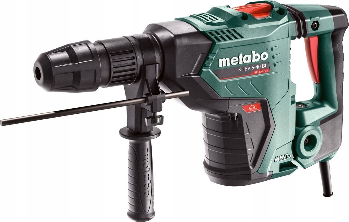 Metabo yhdistelmävasara KHEV 5-40 harjaton/ 8,3kg/ 8,7J/ SDS-max hinta ja tiedot | Iskuporakoneet | hobbyhall.fi