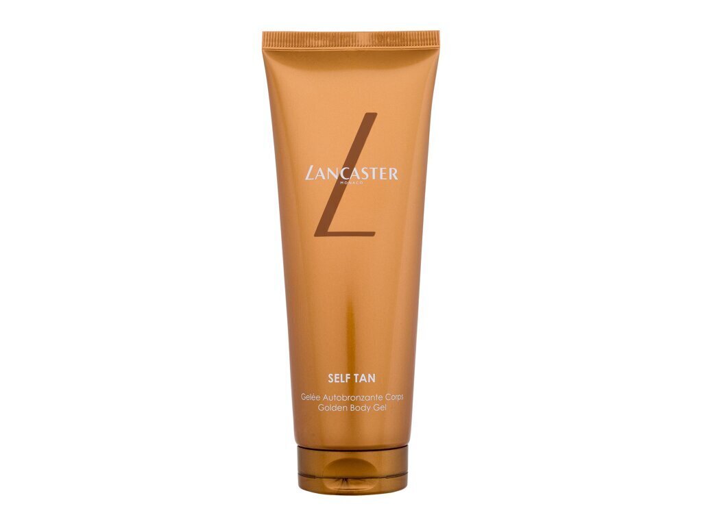 Itsestään päivettävä kosteuttava voide Lancaster Self Tan Golden Body Gel, 125 ml hinta ja tiedot | Vartalovoiteet ja -emulsiot | hobbyhall.fi