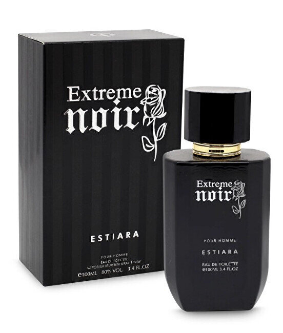 Miesten tuoksuvesi Estiara Extreme Noir EDT, 100 ml hinta ja tiedot | Miesten hajuvedet | hobbyhall.fi