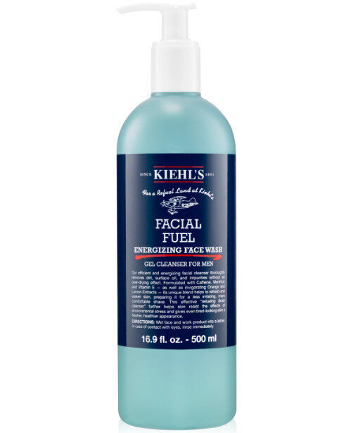 Kasvojenpesuaine Kiehl's Facial Fuel Face Wash miehille, 1 l hinta ja tiedot | Kasvojen puhdistusaineet | hobbyhall.fi