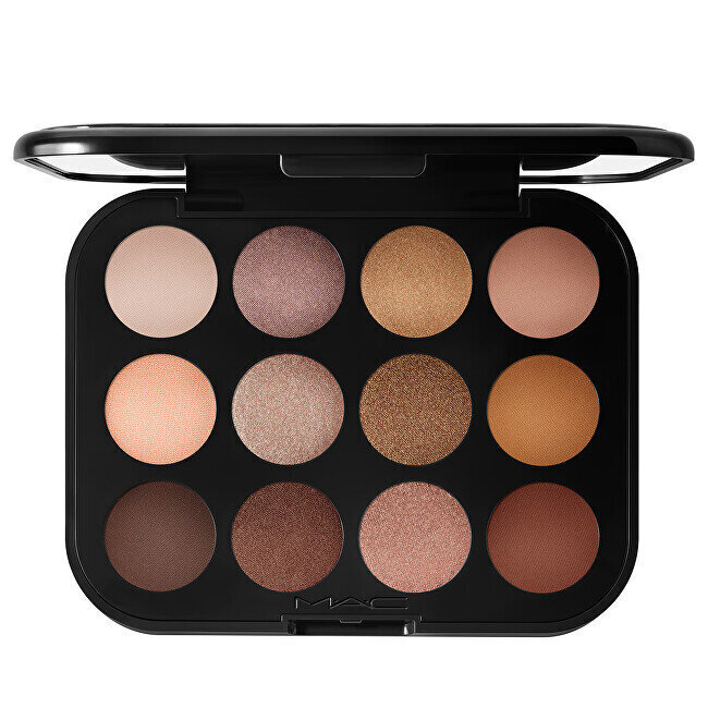 Luomiväripaletti Mac Connect in Color Eyes Unfiltered Nudes, 12.2 g hinta ja tiedot | Silmämeikit | hobbyhall.fi