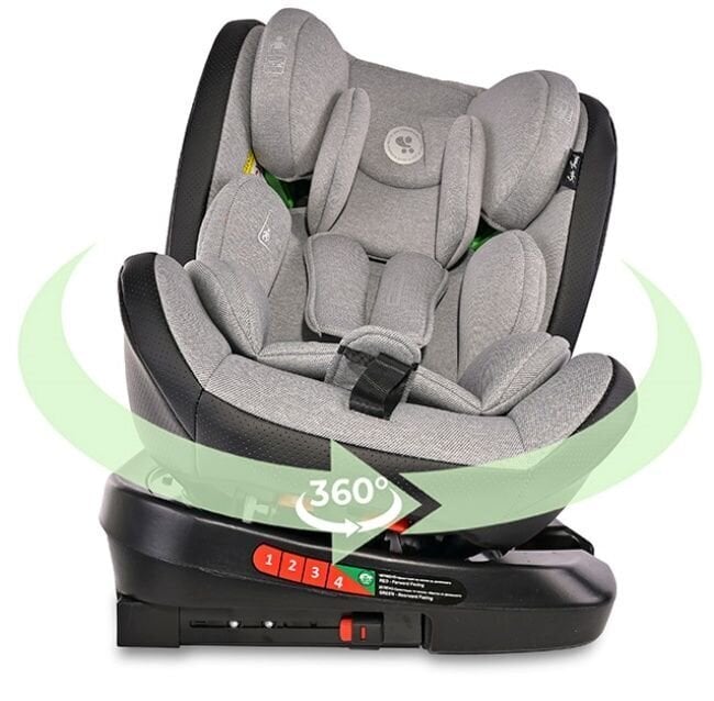 Autonistuin Lorelli Nebula i-Size IsoFix, 0-36 kg, Grey hinta ja tiedot | Turvaistuimet | hobbyhall.fi