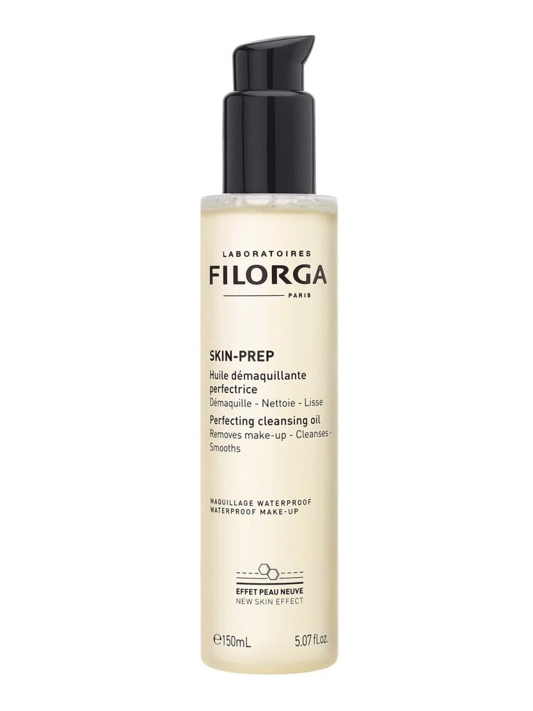 Valaiseva kasvoöljy Filorga Skin Prep, 150 ml hinta ja tiedot | Kasvojen puhdistusaineet | hobbyhall.fi