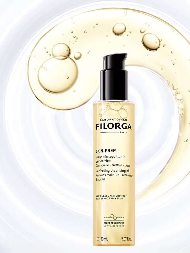 Valaiseva kasvoöljy Filorga Skin Prep, 150 ml hinta ja tiedot | Kasvojen puhdistusaineet | hobbyhall.fi