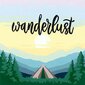 Ravensburger 4005556202690 Creart Wanderlust 20 x 20 cm aikuisten taiteen numero hinta ja tiedot | Maalaa numeroiden mukaan | hobbyhall.fi