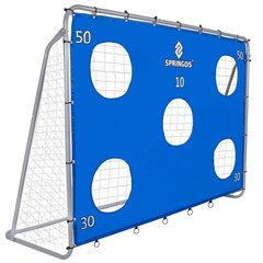 Jalkapallomaali Springos SG0010 240x170 cm hinta ja tiedot | Jalkapallomaalit ja verkot | hobbyhall.fi