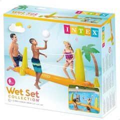 Poollentopallosetti Intex, 239x91x64cm, oranssi hinta ja tiedot | Puhallettavat vesilelut ja uima-asusteet | hobbyhall.fi