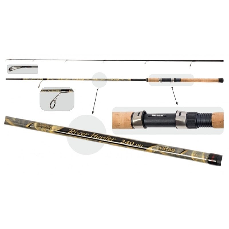 Spinning AKARA River Hunter TX-30 2,74m 160g 7-28g hinta ja tiedot | Onkivavat | hobbyhall.fi