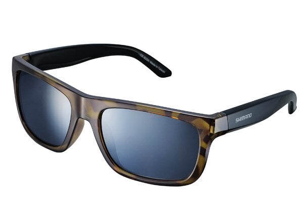 Aurinkolasit SHIMANO Brown Tortoise, Smoke Silver Mirror hinta ja tiedot | Urheilulasit | hobbyhall.fi