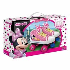 Rullaluistimet Disney Minnie, koko 28, pinkki hinta ja tiedot | Rullaluistimet | hobbyhall.fi