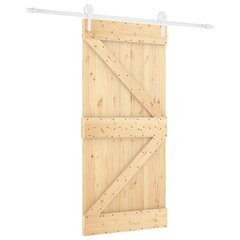 Liukuovi vidaXL varustesarjalla 90x210cm hinta ja tiedot | Sisäovet | hobbyhall.fi