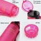 Juomaastia UZSPACE TRITAN 650 ml, BPA-vapaa muovi - 3037-PINK - Pinkki hinta ja tiedot | Juomapullot | hobbyhall.fi