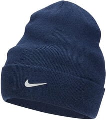 Nike Neulottu Hattu K Nk Peak Beanie Sc Swsh Blue FB6492 410 hinta ja tiedot | Jalkapallovaatteet ja -varusteet | hobbyhall.fi