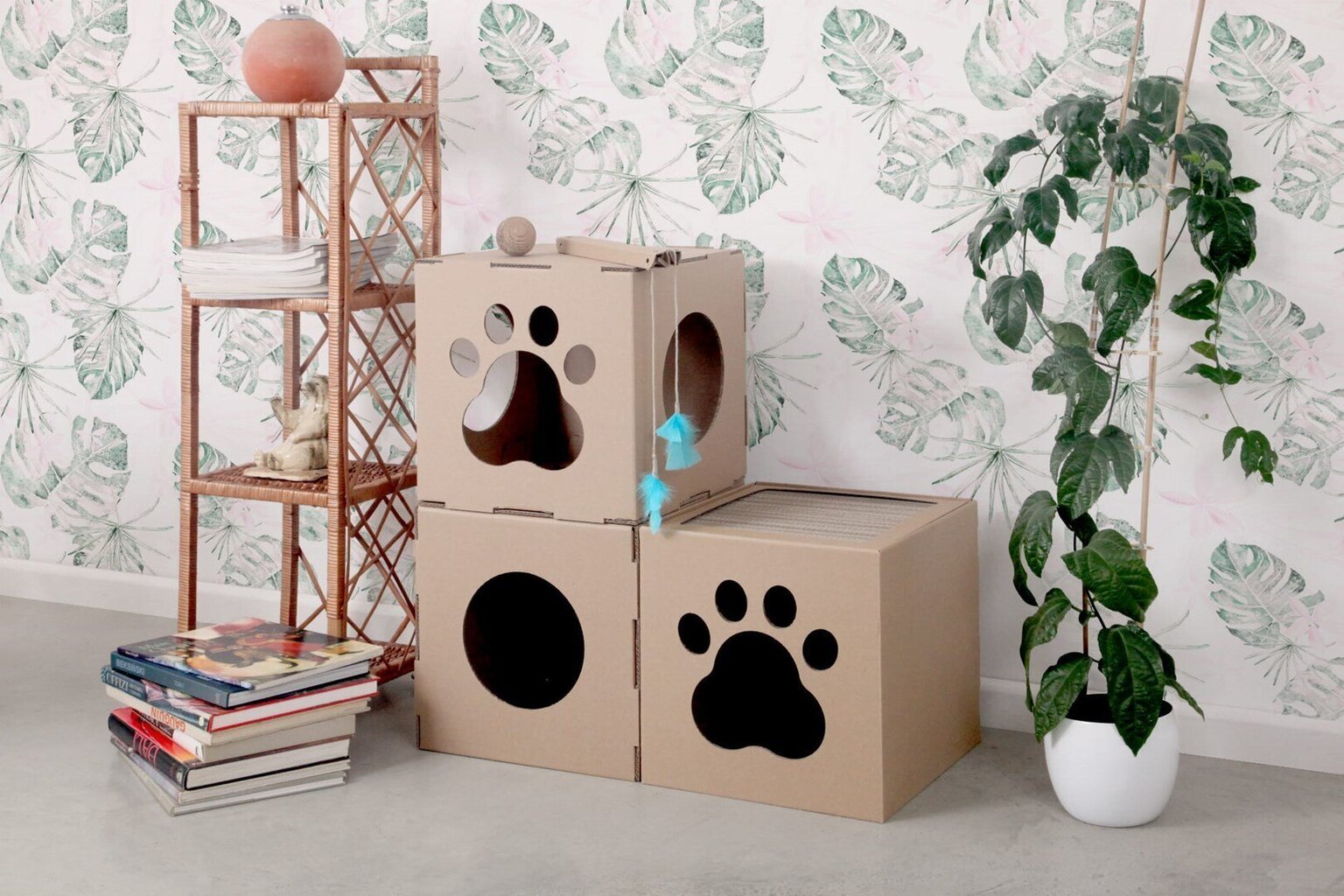 Kissanraapiminen Carton+ Pets Netti hinta ja tiedot | Raapimispuut ja kiipeilypuut | hobbyhall.fi