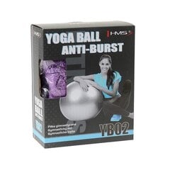 Voimistelupallo HMS YB02N Gym Ball 65 cm, violetti hinta ja tiedot | Voimistelupallot | hobbyhall.fi