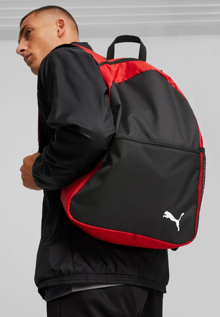 Puma Reppu Teamgoal Backpack Core Black Red 090238 03 hinta ja tiedot | Jalkapallovaatteet ja -varusteet | hobbyhall.fi