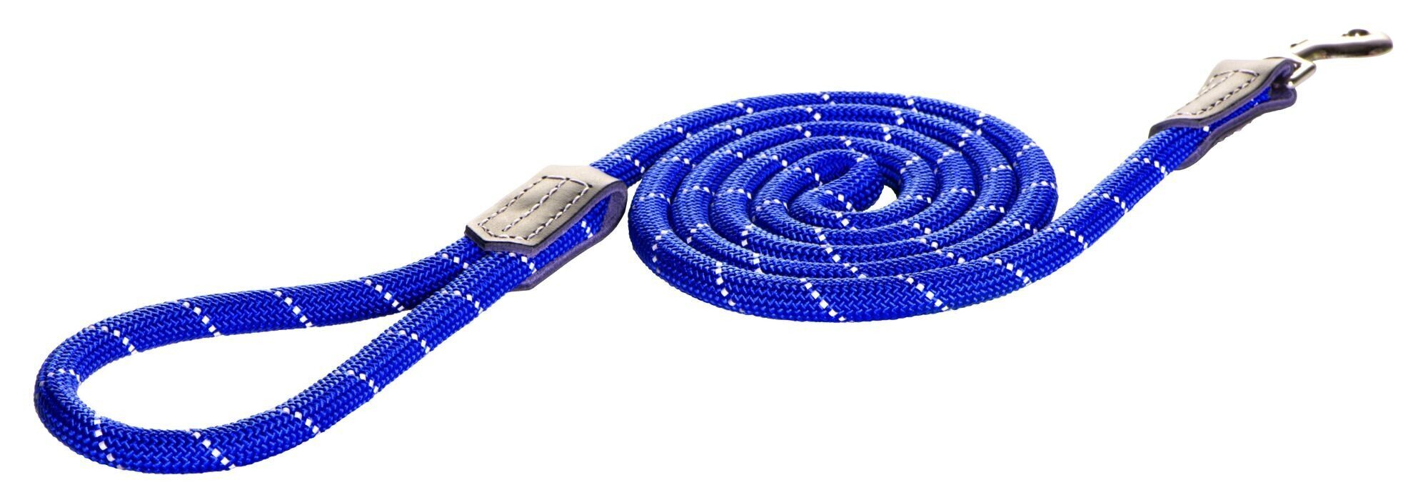 Kävelyhihna Rogz Rope Large 12mm 1,8m, sininen heijastin hinta ja tiedot | Koiran talutushihnat | hobbyhall.fi
