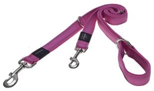 Leash Rogz Utility, iso, 20mm Fanbelt monikäyttöiset koiravaljaat, vaaleanpunainen heijastava hinta ja tiedot | Koiran talutushihnat | hobbyhall.fi