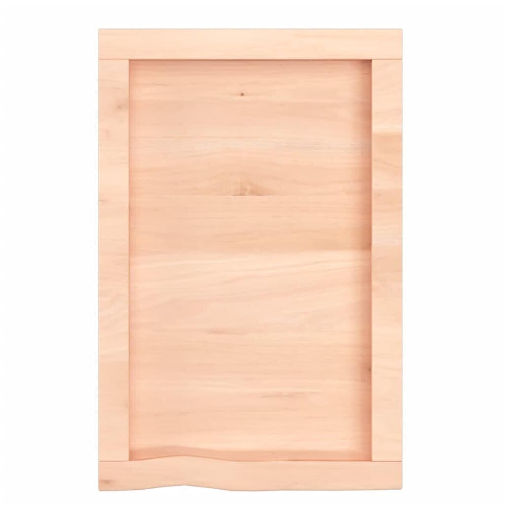 Kylpyhuonepöytä vidaXL, 40x60x(2-4) cm, ruskea hinta ja tiedot | Pöytälevyt | hobbyhall.fi