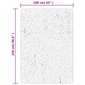 vidaXL matto 160x160 cm hinta ja tiedot | Isot matot | hobbyhall.fi