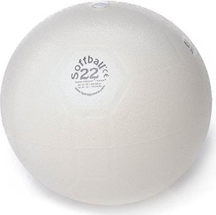 Voimistelupallo Pežži Soffball, 22 cm, valkoinen hinta ja tiedot | Voimistelupallot | hobbyhall.fi