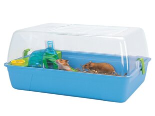 Häkki Rody Hamsteri 55x39x26cm hinta ja tiedot | Pieneläinten häkit ja tarvikkeet | hobbyhall.fi