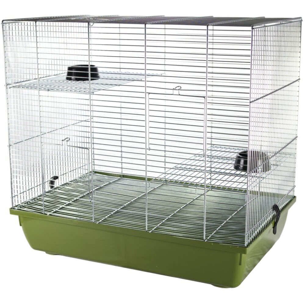 Häkki Degu 60 Sinkki G096 58x38x55cm hinta ja tiedot | Pieneläinten häkit ja tarvikkeet | hobbyhall.fi