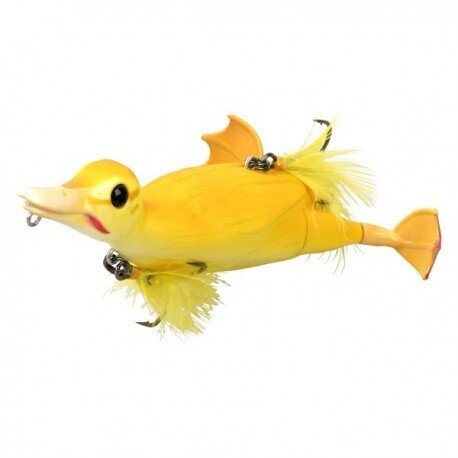 Vaappu SavageGear 3D Suicide Duck 10,5cm/28g 02-keltainen hinta ja tiedot | Vieheet ja uistimet | hobbyhall.fi