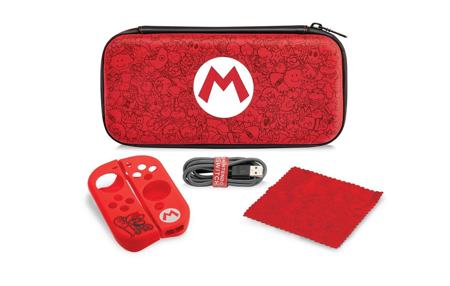 PDP Starter Kit - Mario Remix Edition on yhteensopiva Nintendo Switch:n kanssa hinta ja tiedot | Ohjaimet ja lisätarvikkeet | hobbyhall.fi