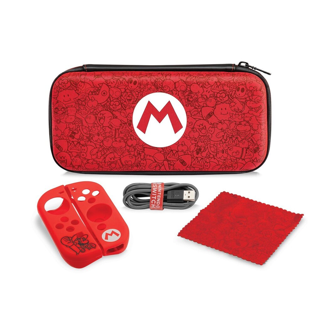 PDP Starter Kit - Mario Remix Edition on yhteensopiva Nintendo Switch:n kanssa hinta ja tiedot | Ohjaimet ja lisätarvikkeet | hobbyhall.fi