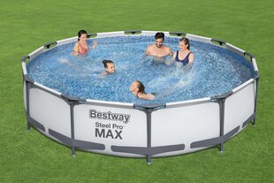 Bestway Steel Pro MAX uima-allassetti 366x76 cm hinta ja tiedot | Uima-altaat | hobbyhall.fi