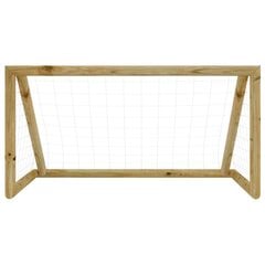 Jalkapallomaali verkossa, 160x100x80 cm hinta ja tiedot | Jalkapallomaalit ja verkot | hobbyhall.fi