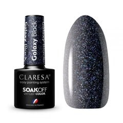 Claresa Hybridilakka Galaxy Black, 5 g hinta ja tiedot | Kynsilakat ja kynsienhoitotuotteet | hobbyhall.fi