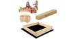 Sandbox Springos SB120E 120x120 hinta ja tiedot | Hiekkalaatikot | hobbyhall.fi