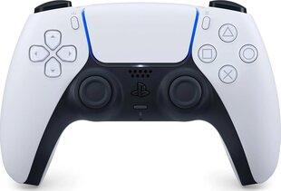 Sony PlayStation DualSense White (PS5) hinta ja tiedot | Sony Pelaaminen | hobbyhall.fi