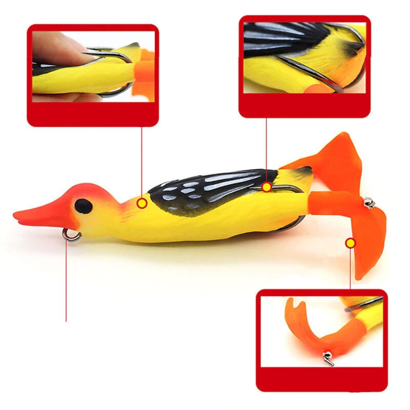 DUCK Wobbler FLOATING SUM HAPPY SANDAK F153c hinta ja tiedot | Vieheet ja uistimet | hobbyhall.fi