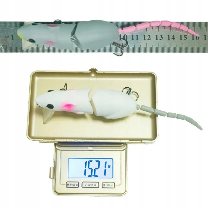 Wobbler Bait HUNTER SANDACZ SUM 15.5g 8.5cm Mouse HUNT Hiiri HUNT hinta ja tiedot | Vieheet ja uistimet | hobbyhall.fi