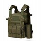 SOTILAS TAKTINEN LIIVI 600D MOLLE KUORMAT Uni Vihreä hinta ja tiedot | Metsästystarvikkeet | hobbyhall.fi